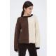 WP Two-tone gebreide trui WP Two-tone gebreide trui