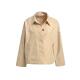 raglan jacket w collar flap pockets